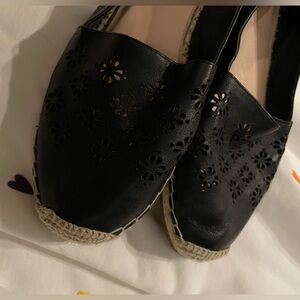 Kate Spade Leather Espadrilles